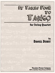 IT TAKES FOUR TO TANGO STRING QUART cover